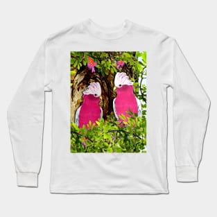 Nesting Parrots Long Sleeve T-Shirt